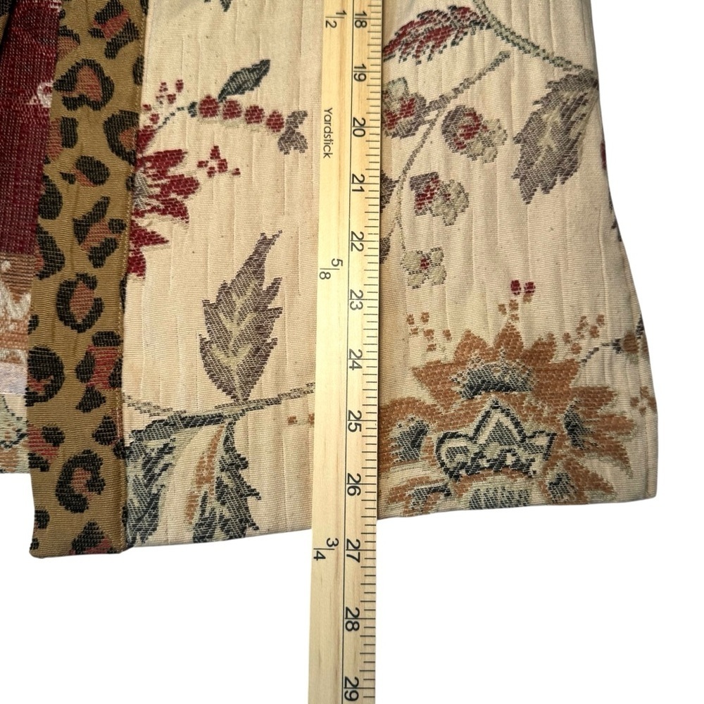 Laura Ashley Patchwork Lagenlook Fall Quilted Jacket‎ Petite Small - Picture 11 of 11